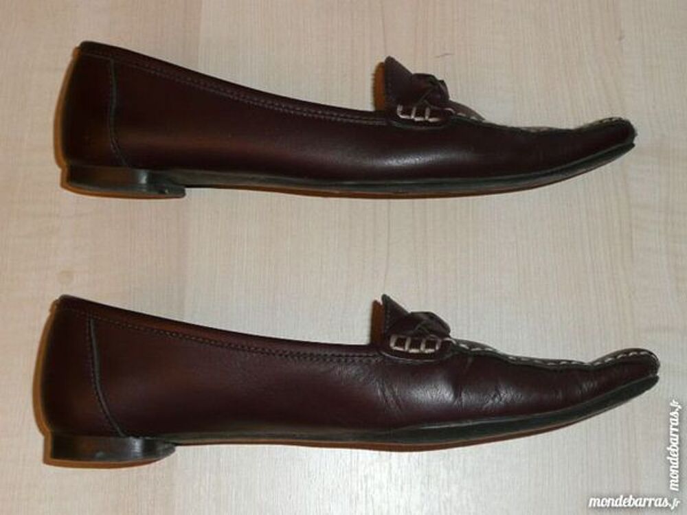 MOCASSINS MARRONS SAN MARINA P36 Chaussures