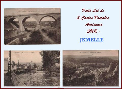 CARTE POSTALE - JEMELLE / prixportcompris 15 Lille (59)