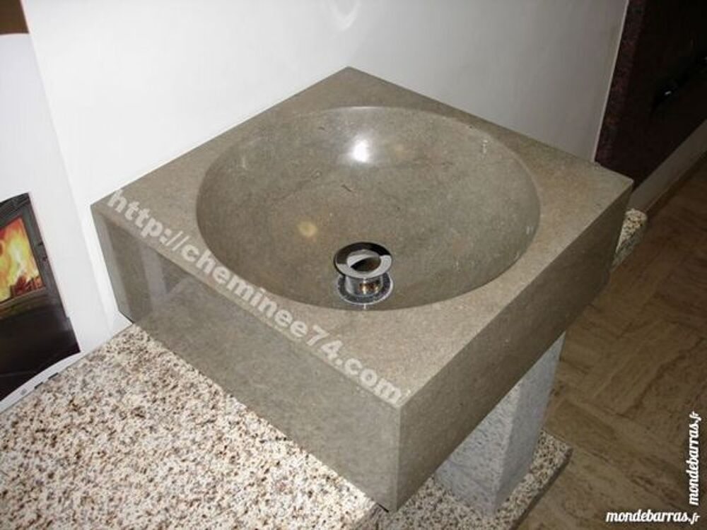 Vasque en pierre naturelle Bricolage