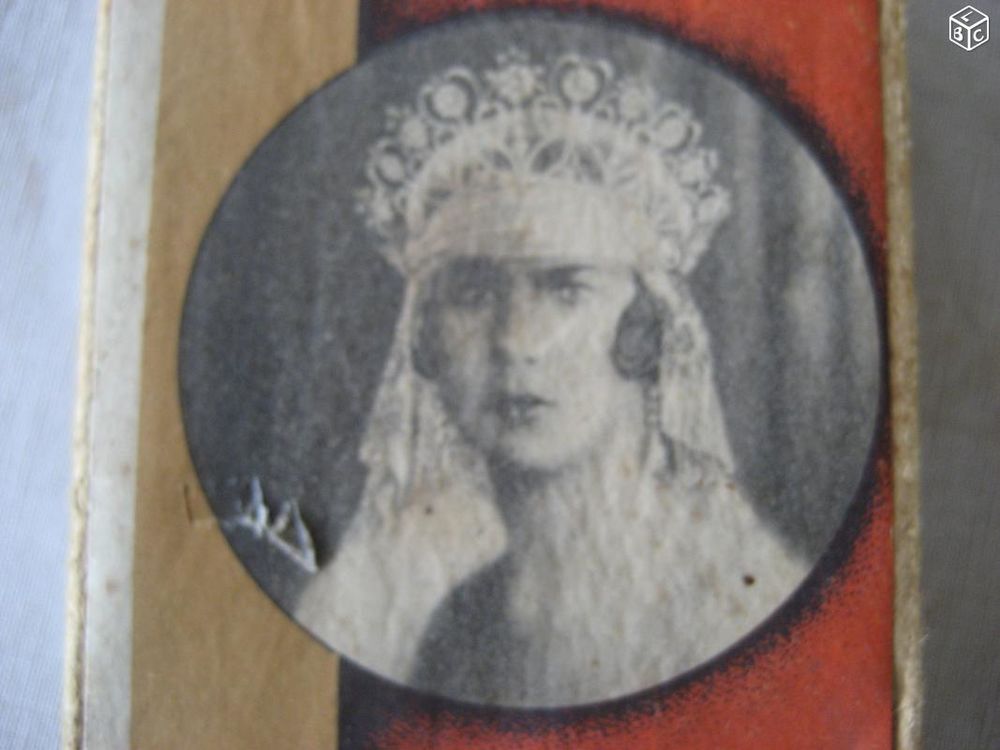 Boite en carton Bougies Princesse MARIE-JOSE 