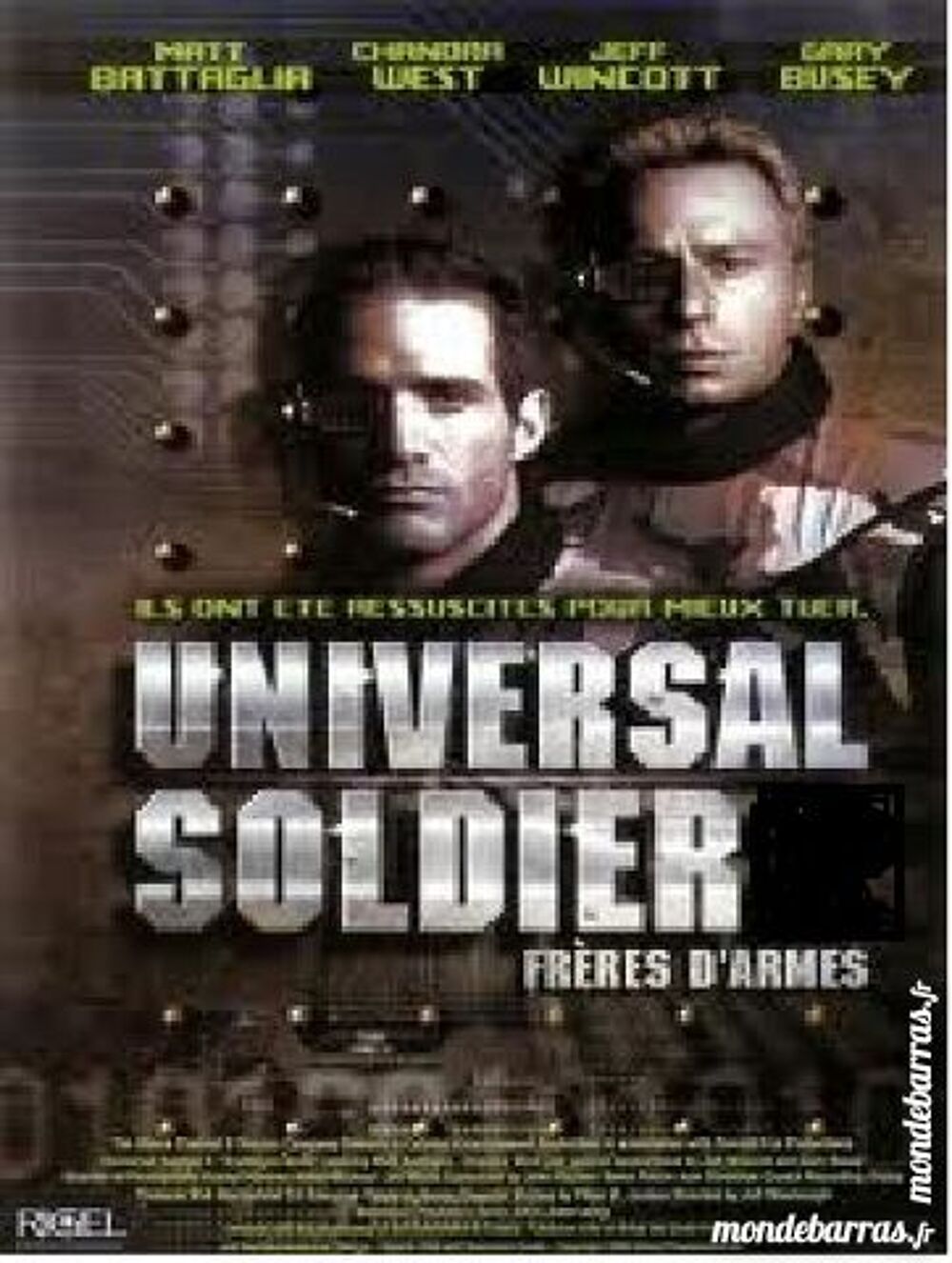 K7 Vhs: universal Soldier : Fr&egrave;res d'armes (161) DVD et blu-ray