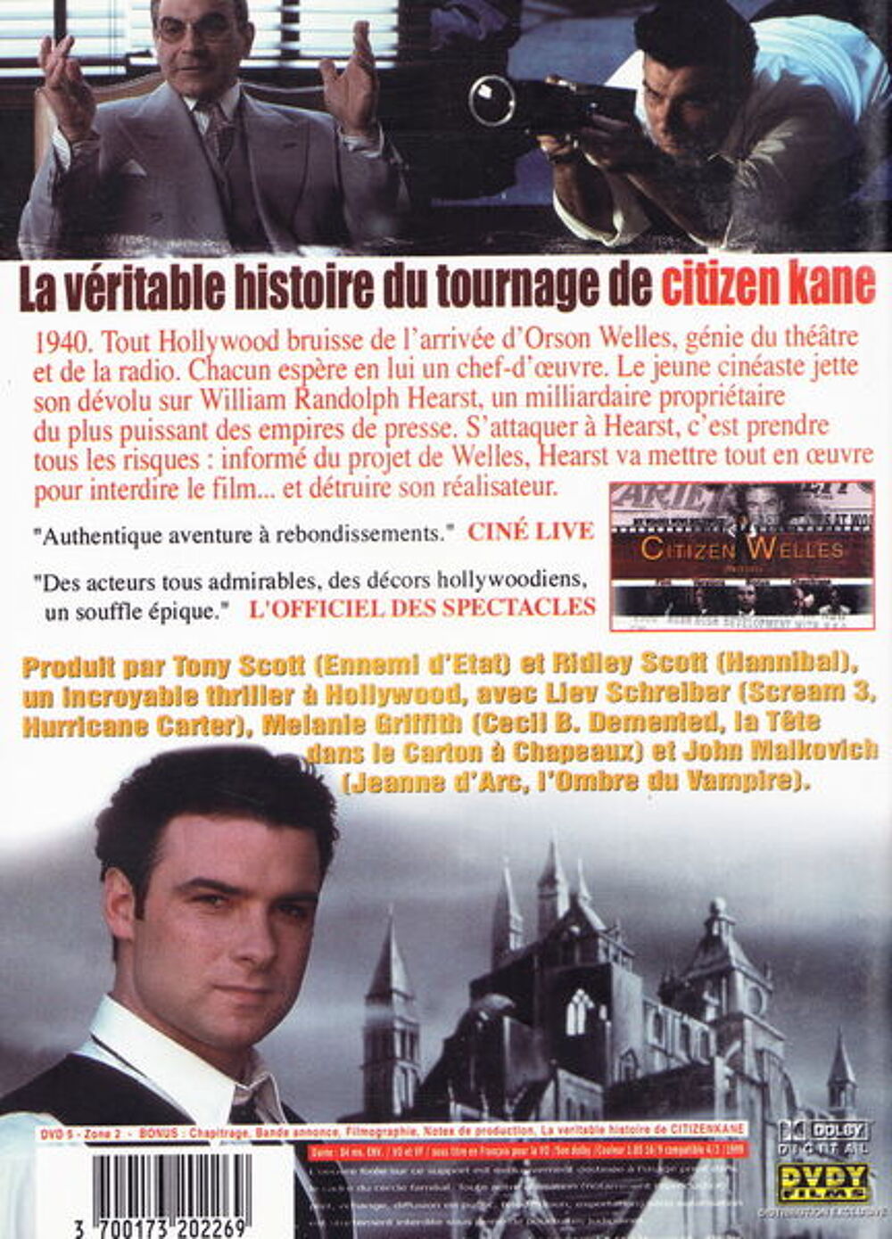 DVD Citizen welles
DVD et blu-ray