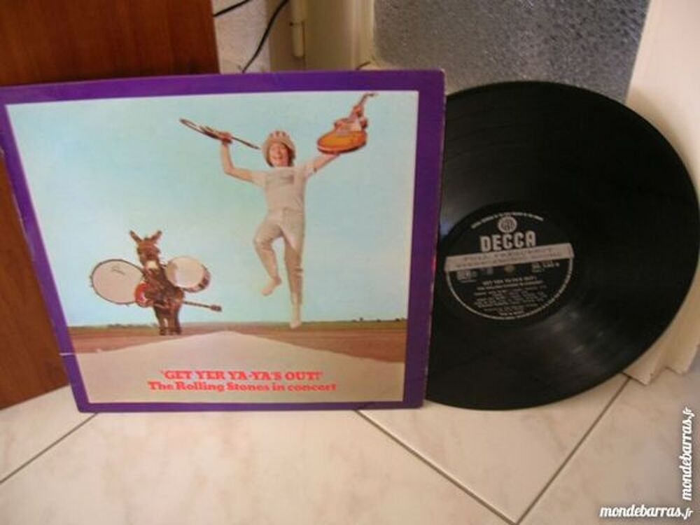 33 TOURS THE ROLLING STONES GET YER YA-YA'S OUT CD et vinyles