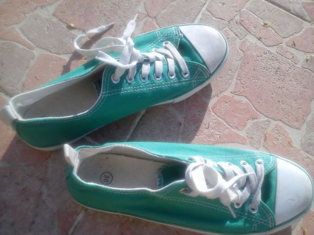 Chaussure tennis mixte verte pointure 38 Chaussures