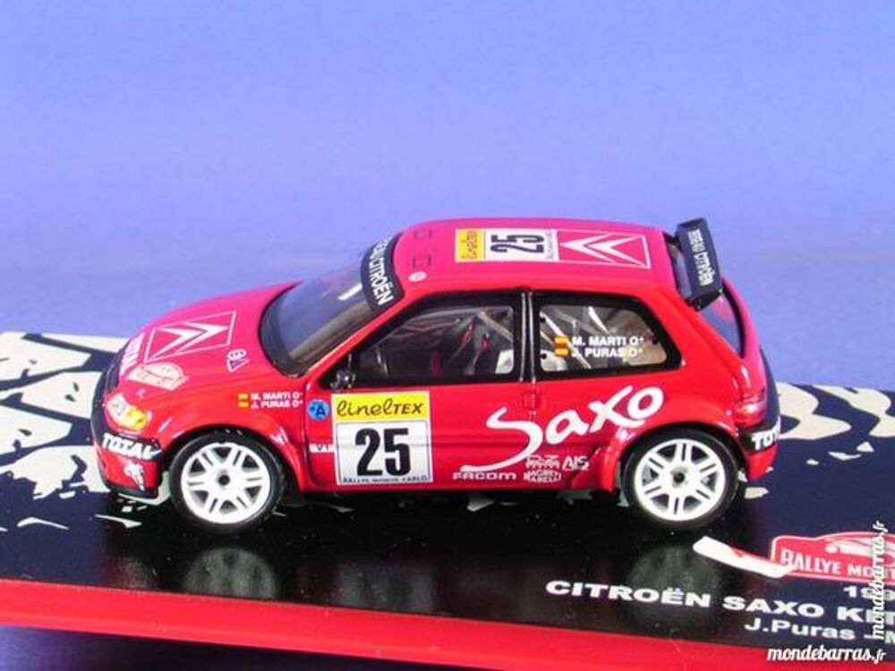 Citroen Saxo Kit Car Monte carlo 1999 1/43 Neuf Jeux / jouets