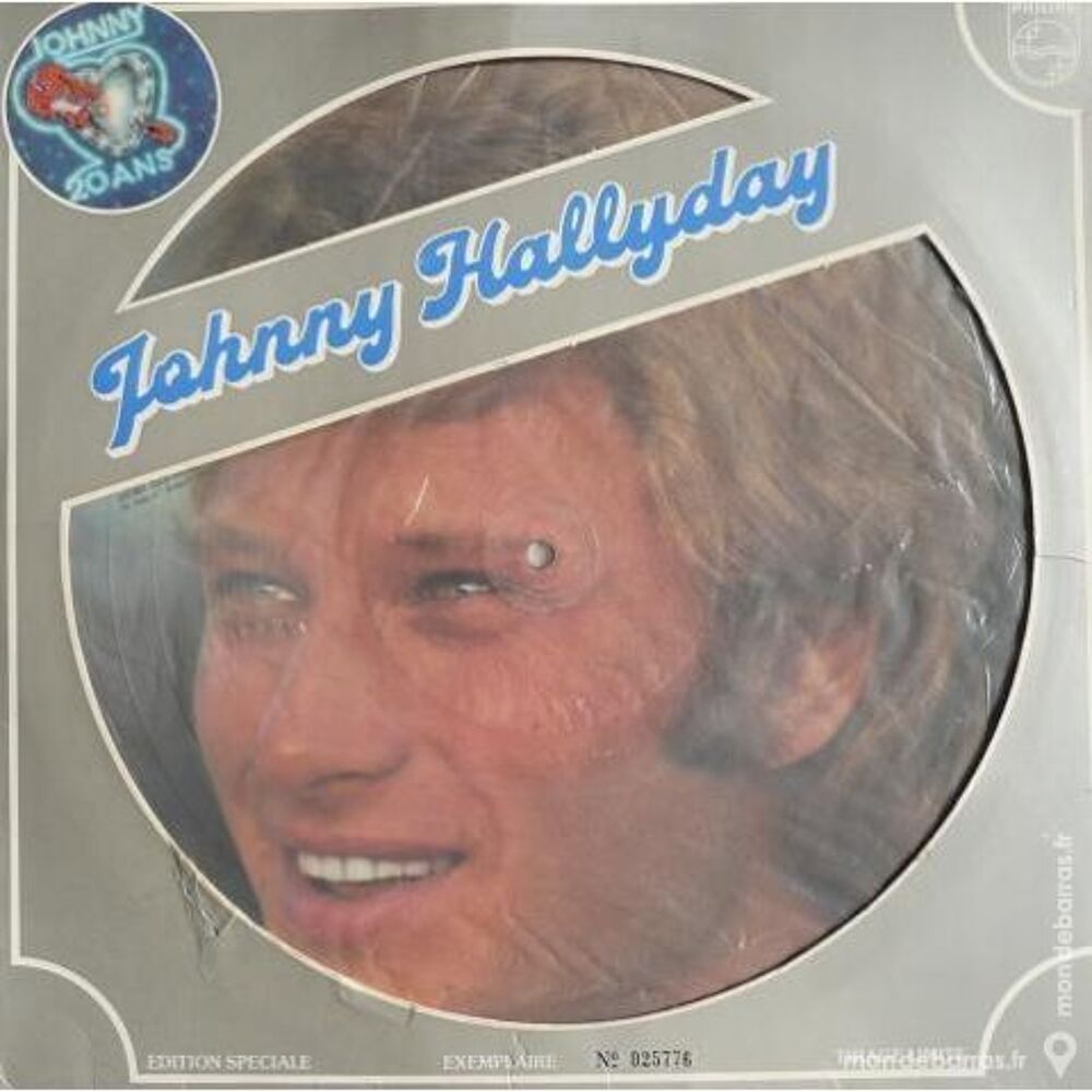 Johnny Hallyday &laquo; Johnny 20 ans &raquo; CD et vinyles