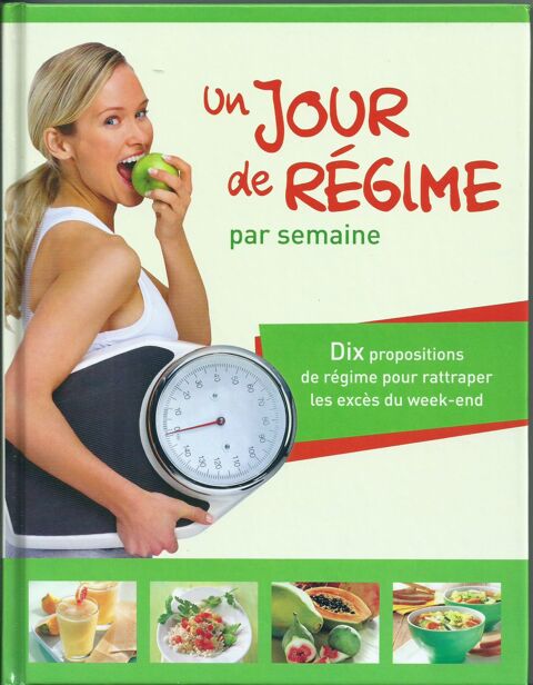 1 livre de cuisine ,un jour de régime par semaine 8 Tours (37)