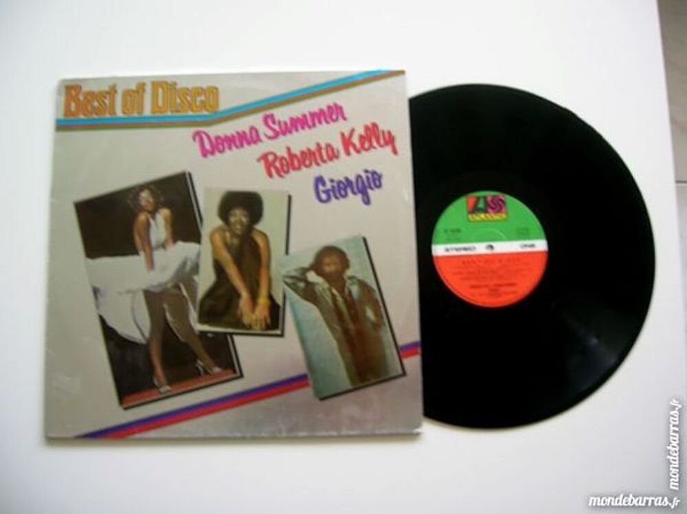33 TOURS BEST OF DISCO Donna SUMMER, GIORGIO... CD et vinyles