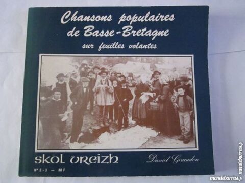 CHANSONS POPULAIRES DE BASSE BRETAGNE 10 Brest (29)