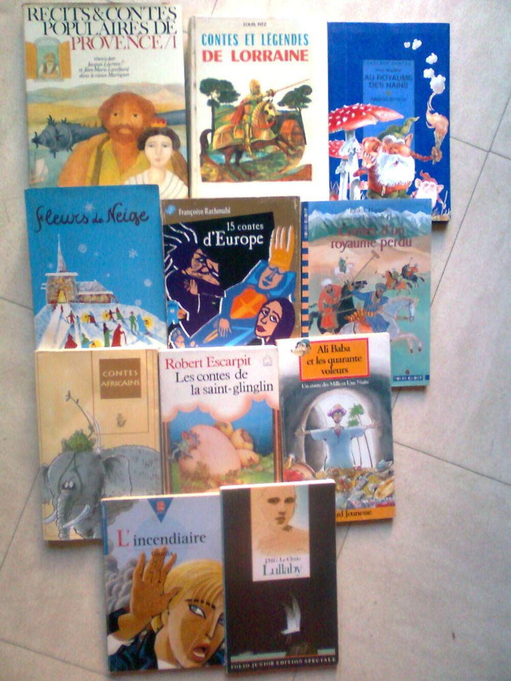 11 livres de CONTES divers - zoe Livres et BD