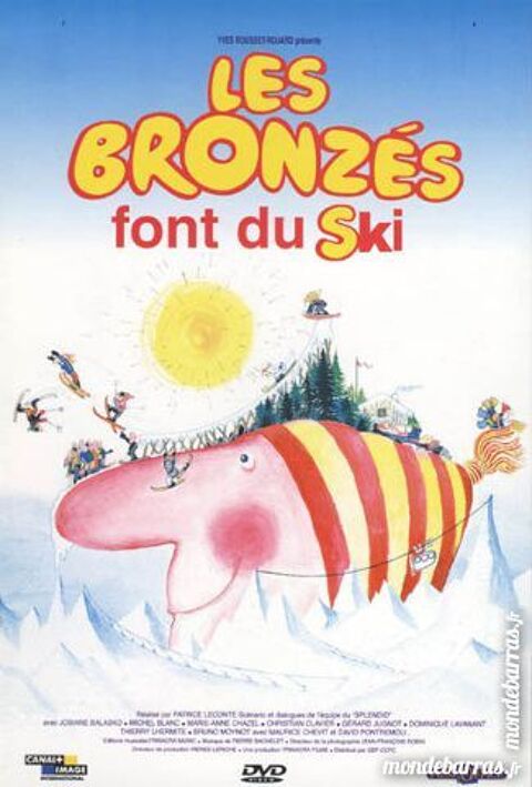 K7 vhs: Les Bronzs font du ski (459) 6 Saint-Quentin (02)