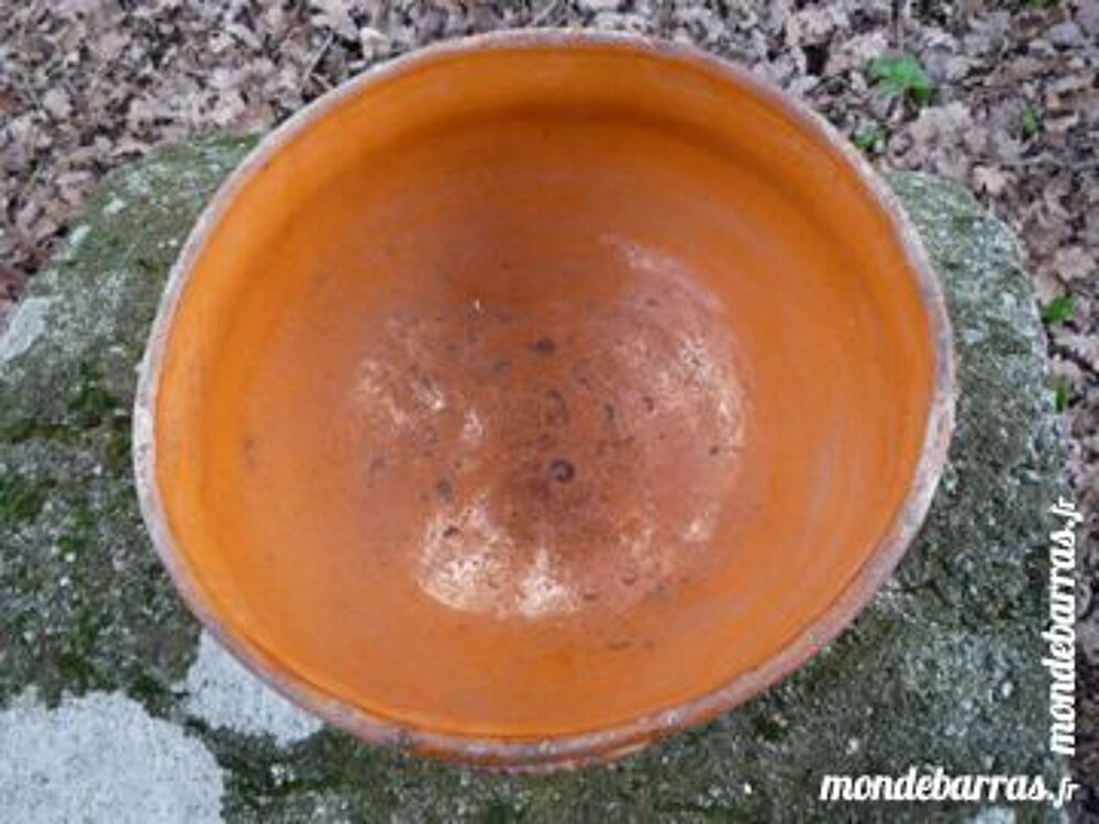 Soupi&egrave;re poterie/terre jasp&eacute;e,m&ecirc;l&eacute;e/Giroussens 