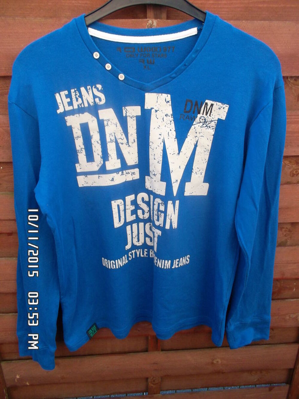 HAUT BLEU*JUSTE 2E*KIKI60230 Vêtements