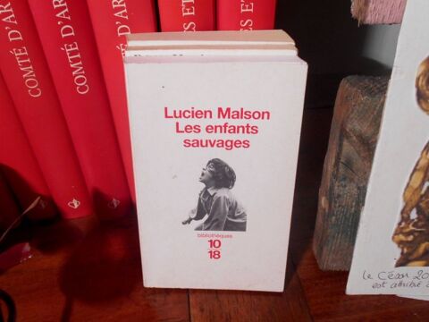 Les enfants sauvages Lucien Malson 10/18 5 Monflanquin (47)