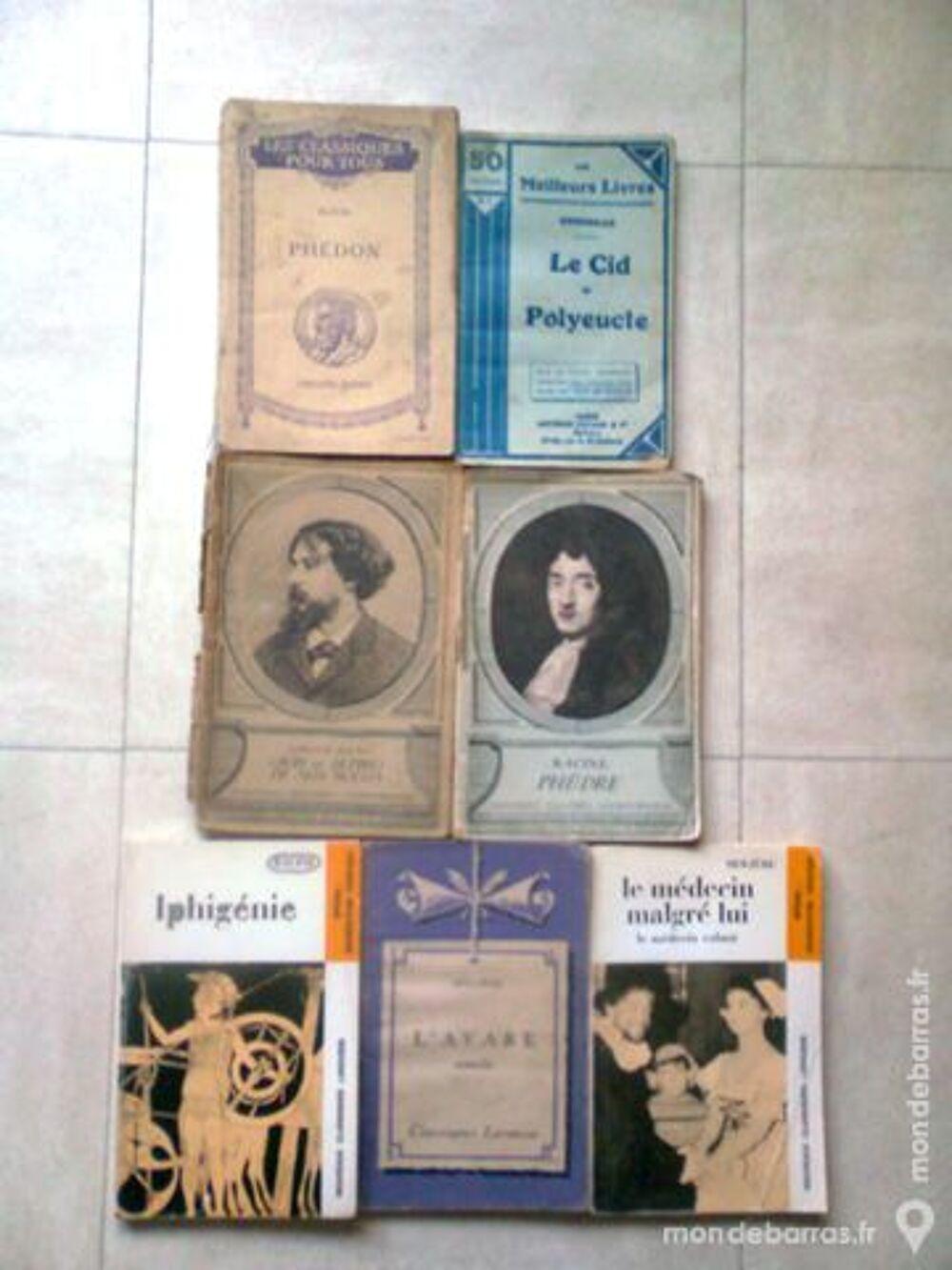 Classiques anciens - Racine,Platon,Corn….-zoeads Livres et BD