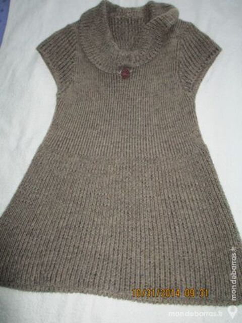 pull  Armand Thiery T 38 marron clair 15 Alfortville (94)