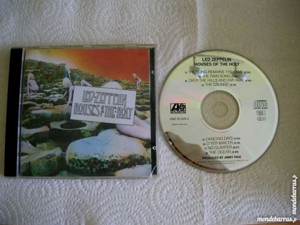 CD LED ZEPPELIN Houses Of The Holy CD et vinyles