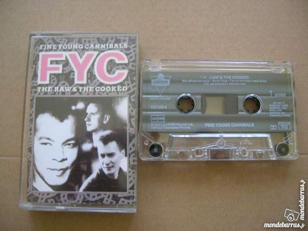 K7 FINE YOUNG CANNIBALS The raw &amp; the cooked CD et vinyles