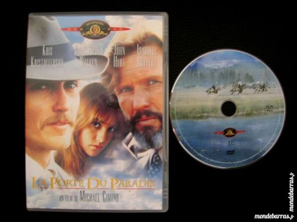 DVD LA PORTE DU PARADIS - Western DVD et blu-ray