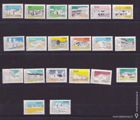 Timbres neufs  Architecture Populaire Portugaise 8 Jou-ls-Tours (37)