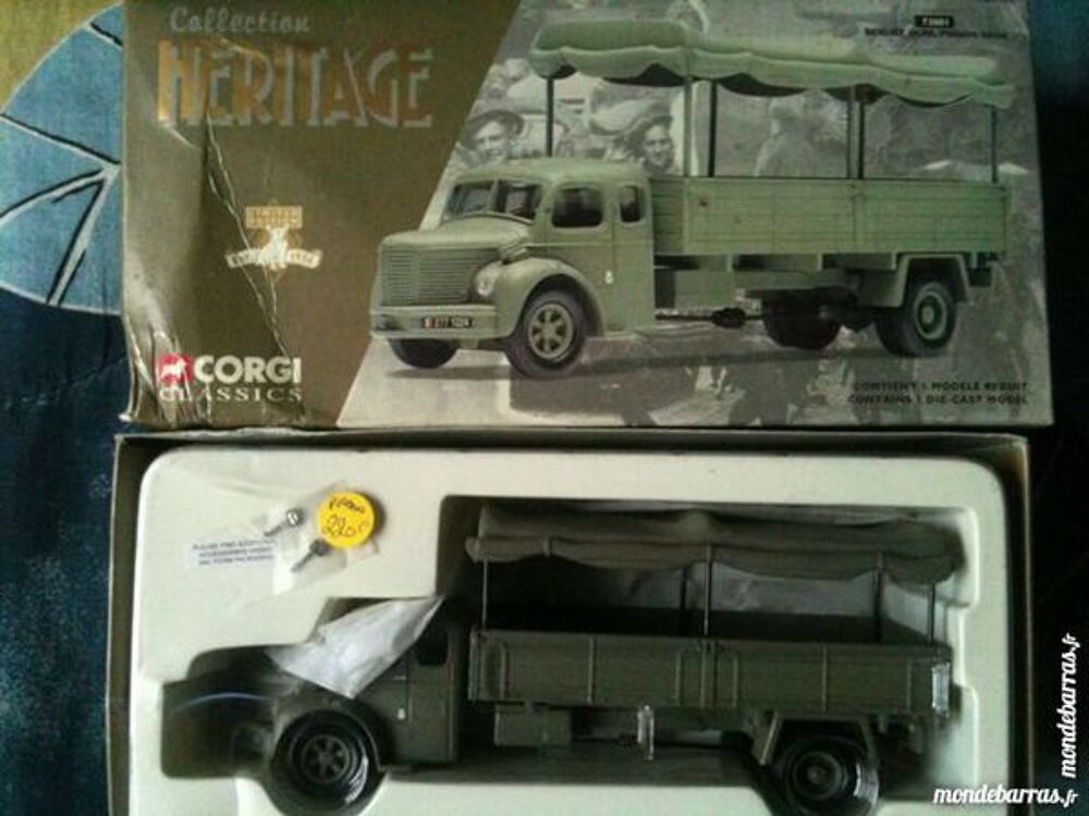 Corgi heritage berliet glr8 militaire bache Jeux / jouets