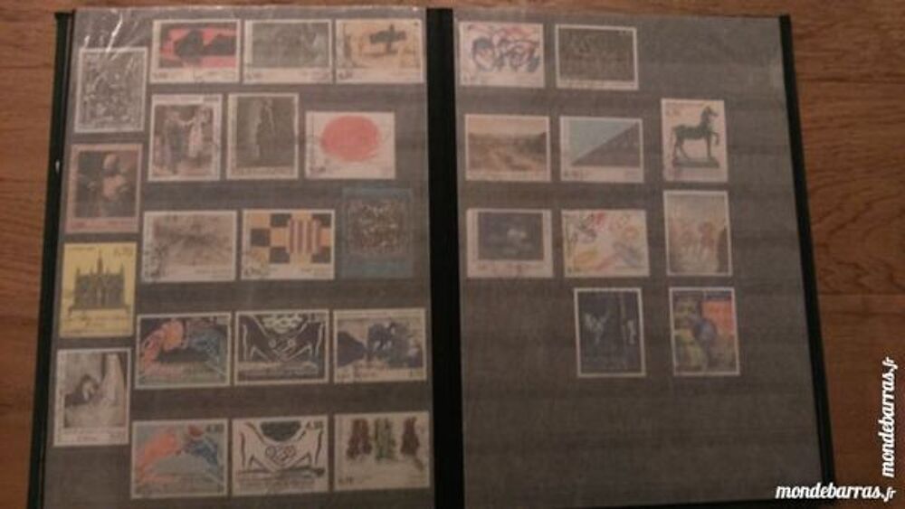 105 grands timbres de France diff&eacute;rents 