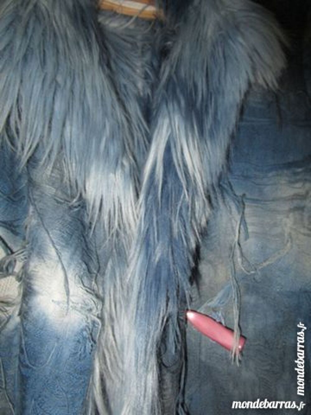 MANTEAU FANTAISIE BLEUE Vêtements