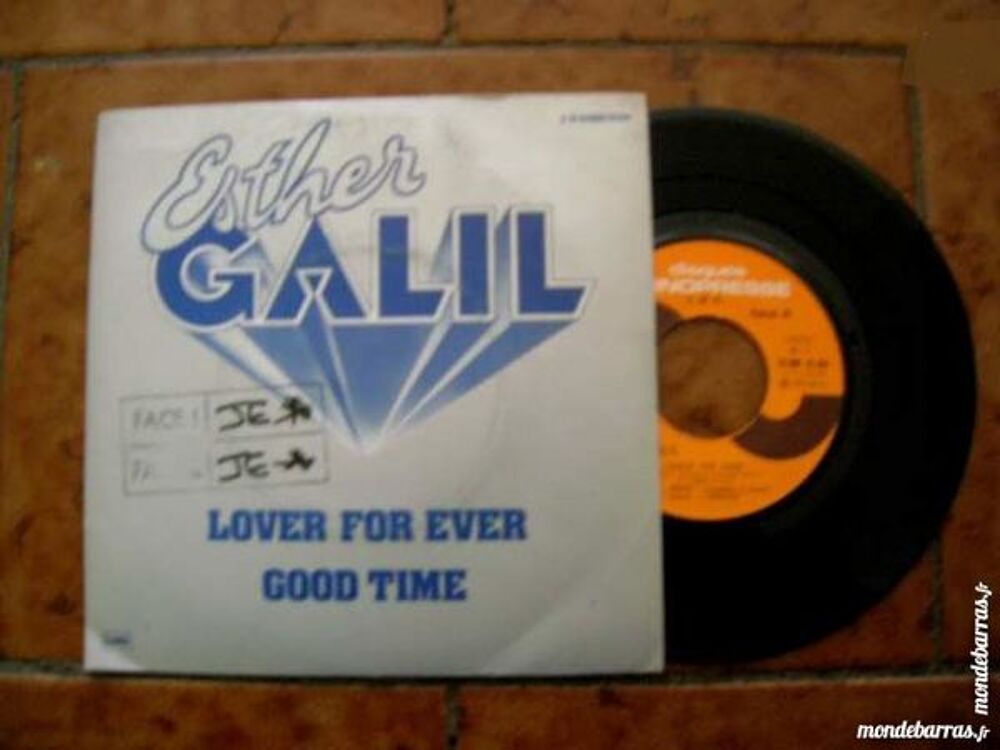 45 TOURS ESTHER GALIL Lover for ever - JANIK TOP CD et vinyles