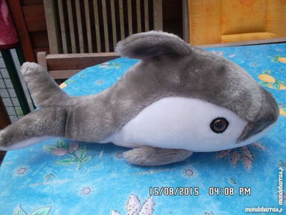 peluche orque gris Jeux / jouets