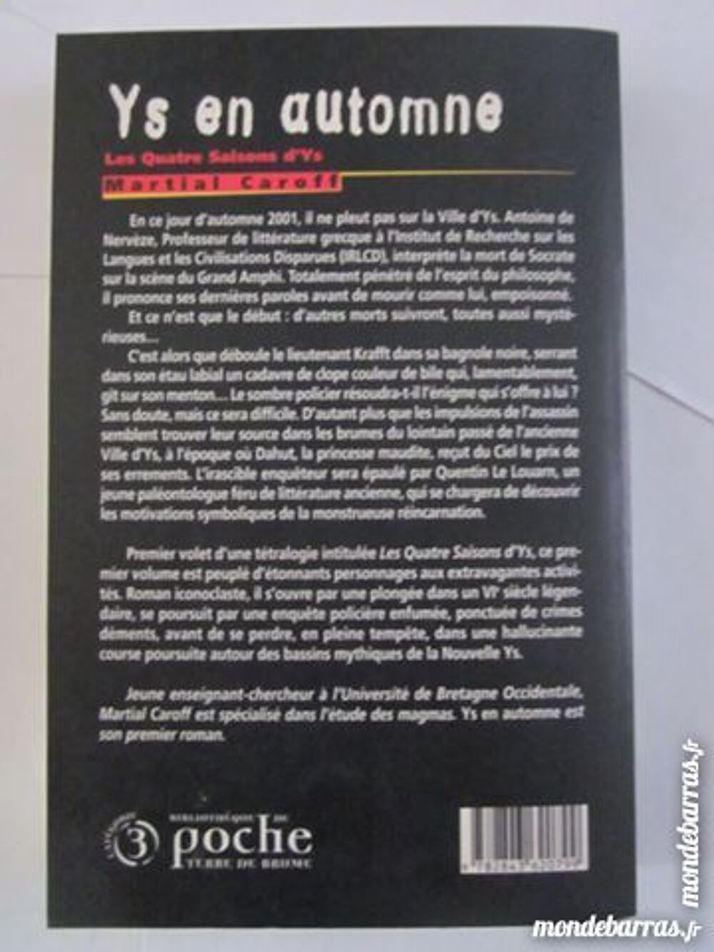 YS EN AUTOMNE policier TERRE DE BRUME Livres et BD