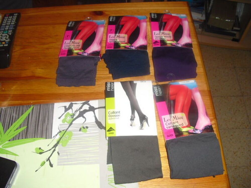 collants/legging NEUF MISS HELEN TAILLE 1 LOT DE 5 Vêtements