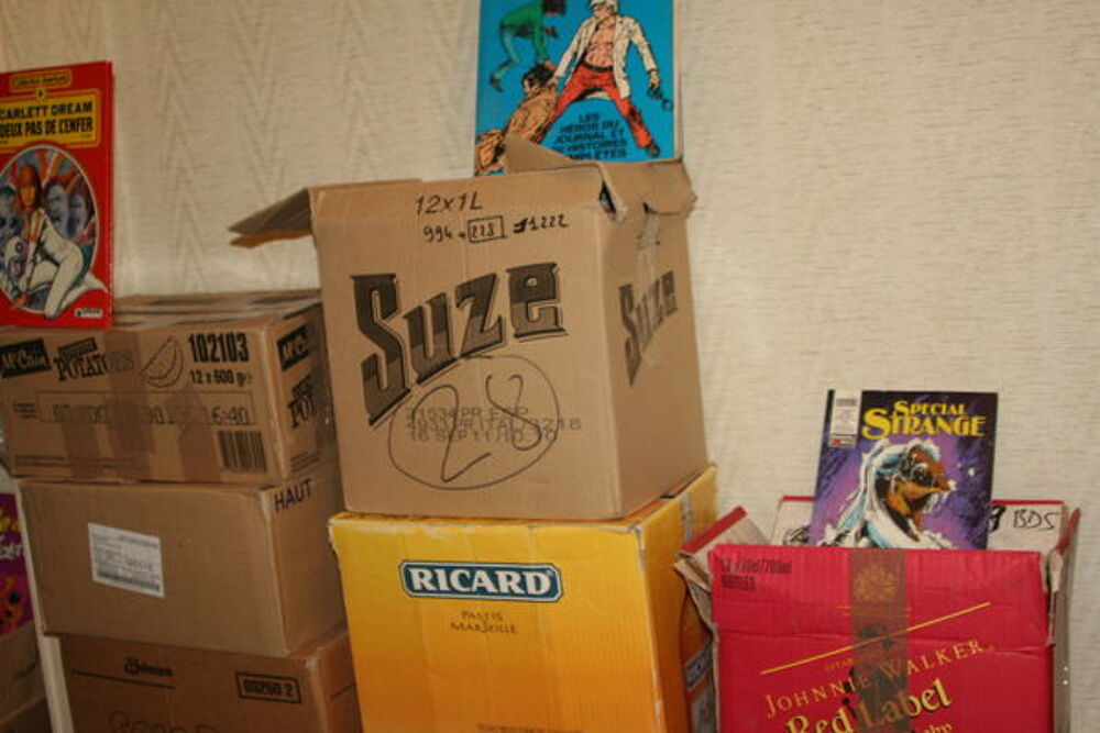 lot + de 600 bd et 200 bd petit formats voir annonce Livres et BD