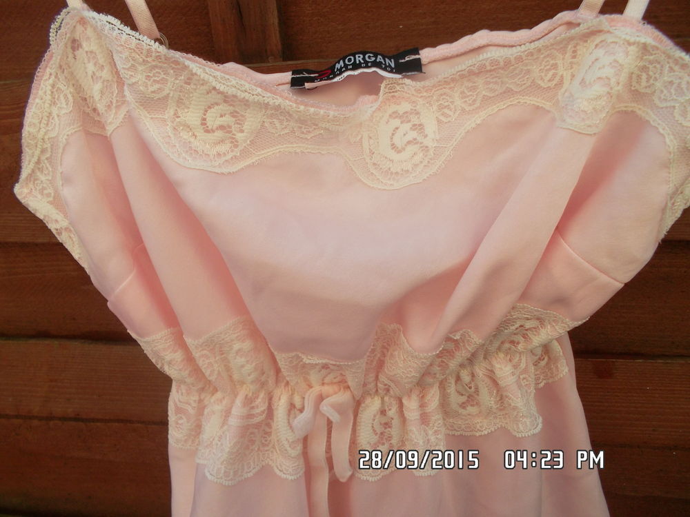 BUSTIER ROSE MORGAN*JUSTE 2E*KIKI60230 Vtements