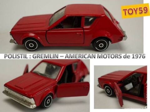 Polistil: GREMLIN - AMERICAN MOTORS 1/43e de 1976 35 Mons-en-Barul (59)