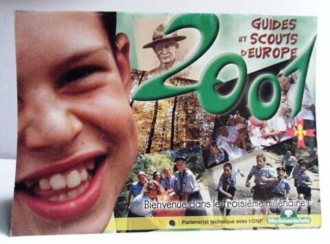 CALENDRIER 2001 GUIDES & SCOUTS D'EUROPE 10 La Celle-sur-Morin (77)
