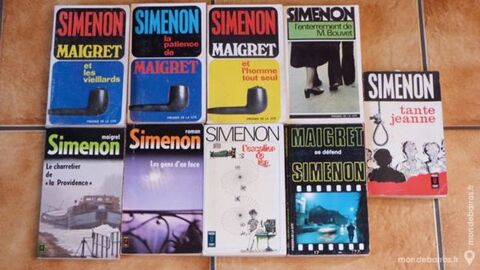 Livres policiers SIMENON MAIGRET 2 Écuisses (71)
