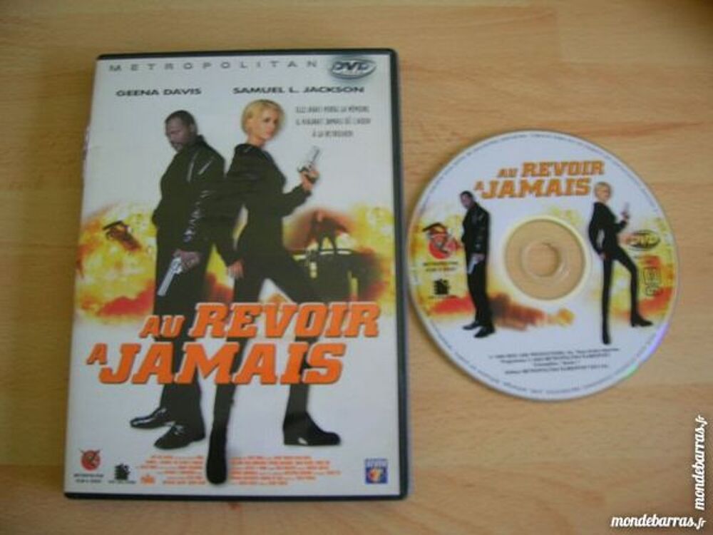 DVD AU REVOIR A JAMAIS Samuel L. Jackson/G.Davis DVD et blu-ray