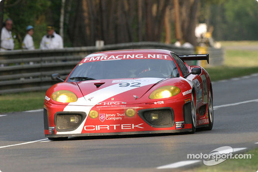 Ferrari 360 Modena Cirtek n&deg;92 LM 2004 decals 1/18 