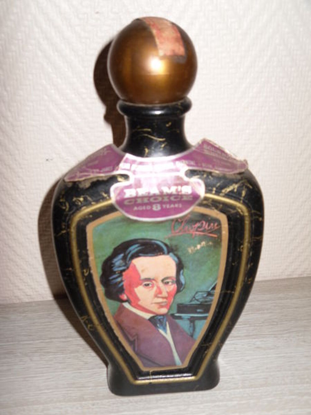 Bouteille ancien (vide) Chopin Bourbon Whiskey US 