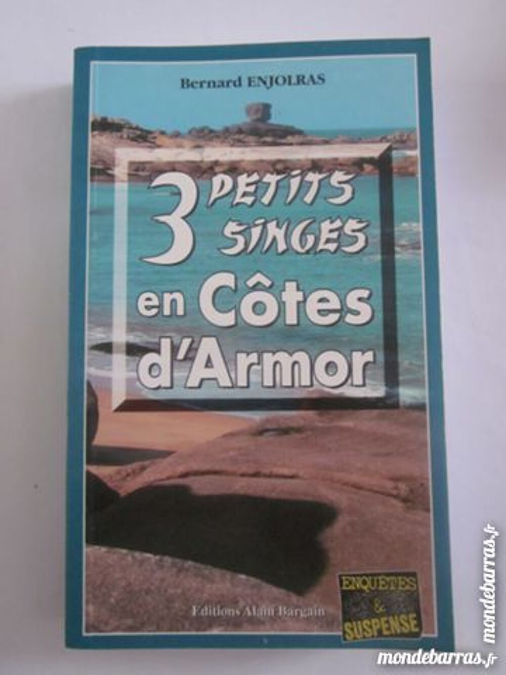 3 PETITS SINGES EN COTES D' ARMOR policier BARGAIN Livres et BD
