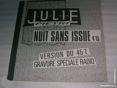 MAXI 45 TOURS JULIE PIETRI Nuit sans issue 14 Nantes (44)