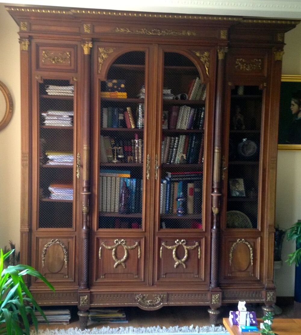 Biblioth&egrave;que style Louis XV Meubles