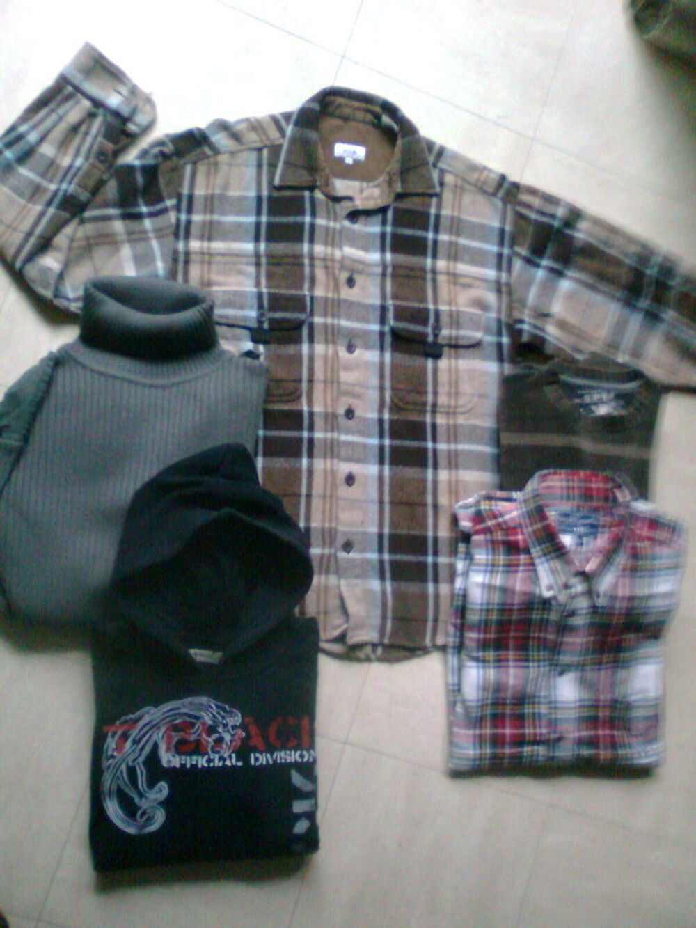 col roul&eacute;,surchemise,sweat...XL - zoe Vêtements