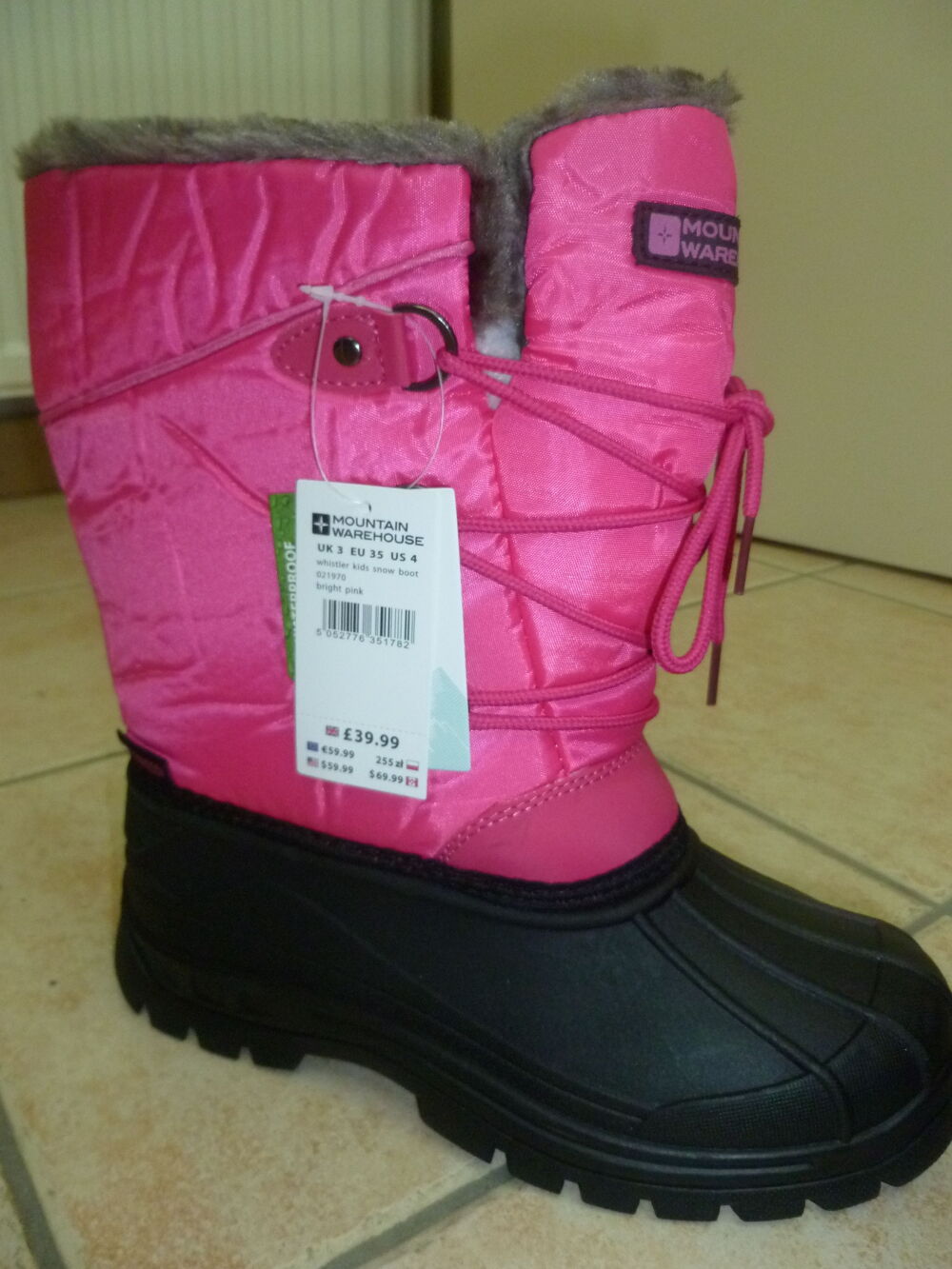 Bottes de ski fille T35 encore dans son emballage! Chaussures