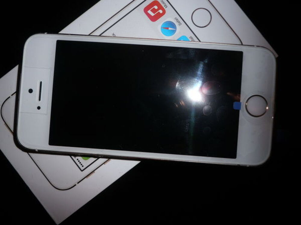 iphone 5 S avec chargeur et ecouteurs Téléphones et tablettes