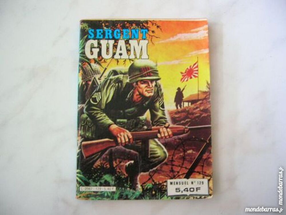 BD SERGENT GUAM n&deg;129 Livres et BD