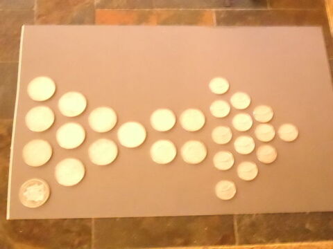 lot de pieces en argent 300 Lorgues (83)