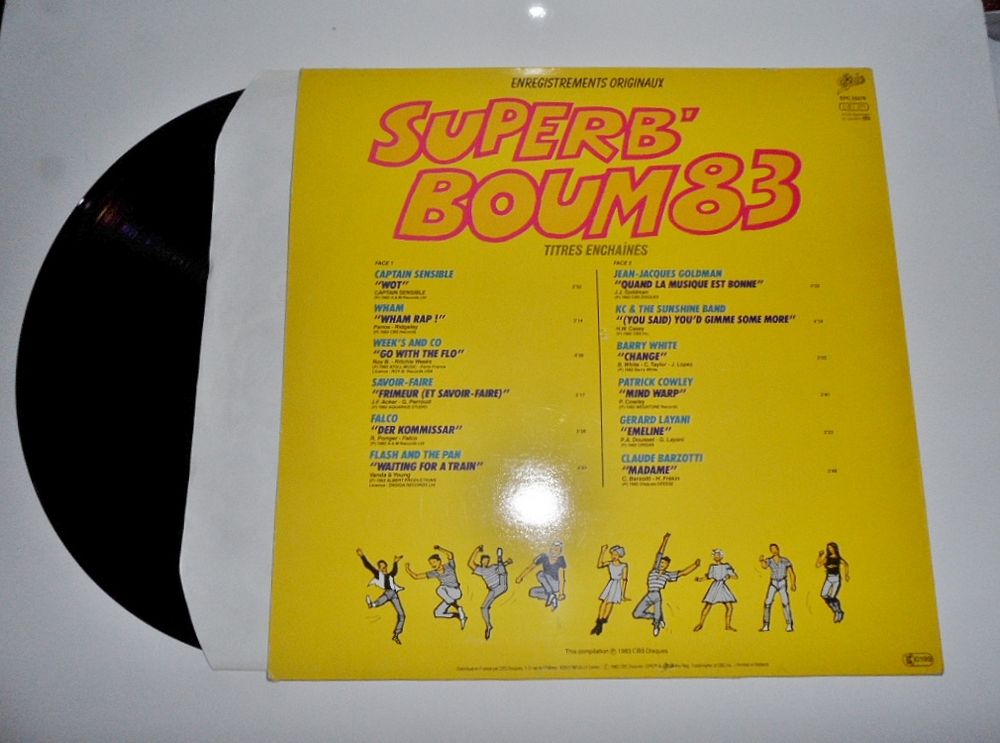 DISQUE PLATINE VINYLE VINTAGE 1983 SUPERB'BOUM 83
33rpm.. CD et vinyles