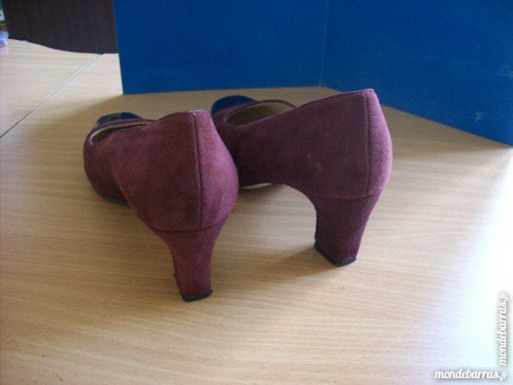 TALONS cuir marron - 38 - zoe Chaussures