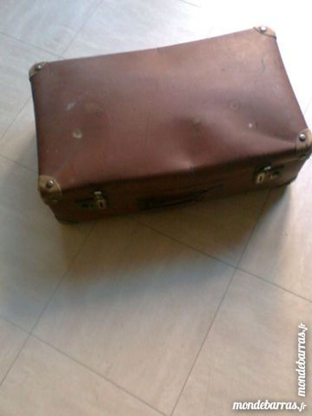 VALISE ancienne en carton - zoe Maroquinerie
